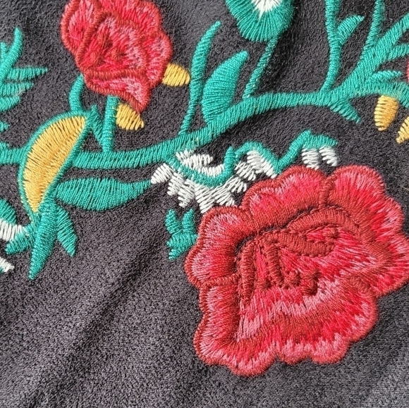 Altar'd State Embroidered Bell Sleeve Boho Dress - Picture 4 of 7